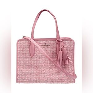 Kate Spade Rowe summer tweed medium satchel
